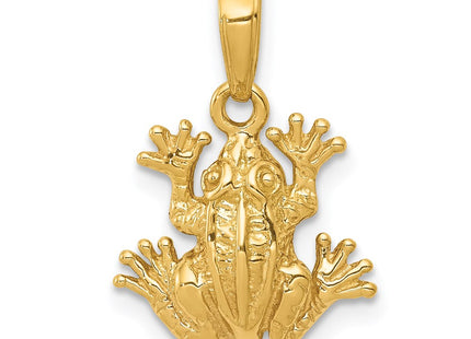 14k Yellow Gold Pendants Style D4217 - Classique Jewelry Inc.