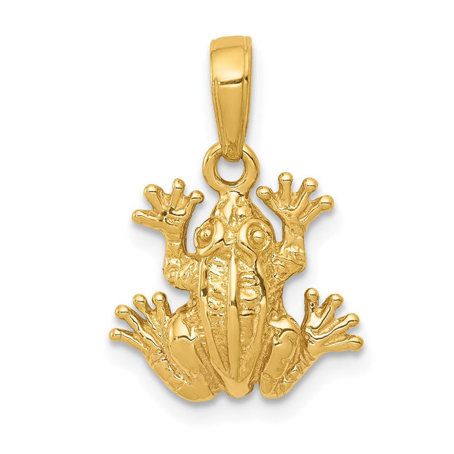 14k Yellow Gold Pendants Style D4217 - Classique Jewelry Inc.