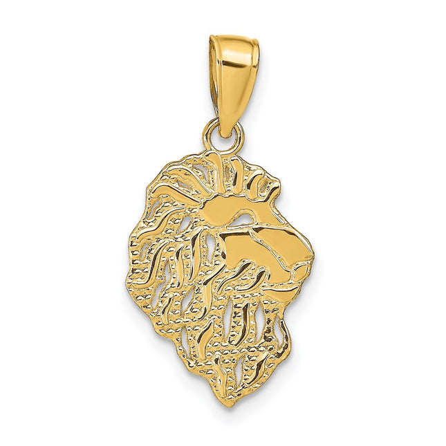 14k Yellow Gold Pendants Style D4225 - Classique Jewelry Inc.