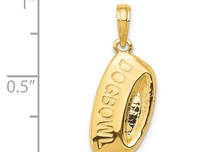 14k Yellow Gold Pendants Style D4228 - Classique Jewelry Inc.