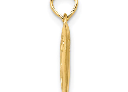 14k Yellow Gold Pendants Style D4229 - Classique Jewelry Inc.