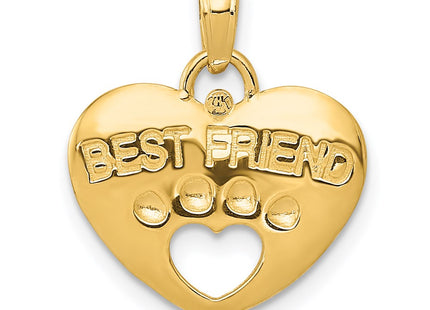 14k Yellow Gold Pendants Style D4229 - Classique Jewelry Inc.