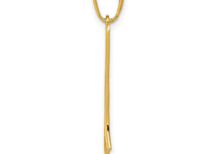 14k Yellow Gold Pendants Style D4262 - Classique Jewelry Inc.