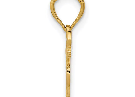 14k Yellow Gold Pendants Style D4263 - Classique Jewelry Inc.