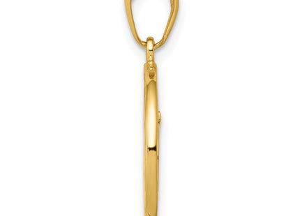 14k Yellow Gold Pendants Style D4264 - Classique Jewelry Inc.