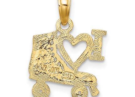 14k Yellow Gold Jewelry Style D4268 - Classique Jewelry Inc.