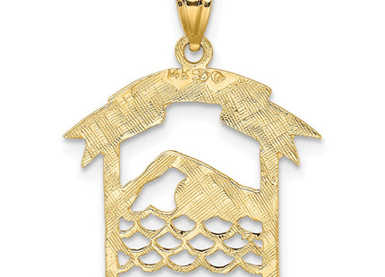 14k Yellow Gold Jewelry Style D4271 - Classique Jewelry Inc.