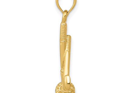 14k Yellow Gold Pendants Style D4281 - Classique Jewelry Inc.