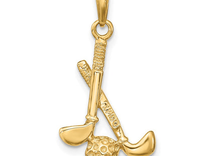 14k Yellow Gold Pendants Style D4281 - Classique Jewelry Inc.