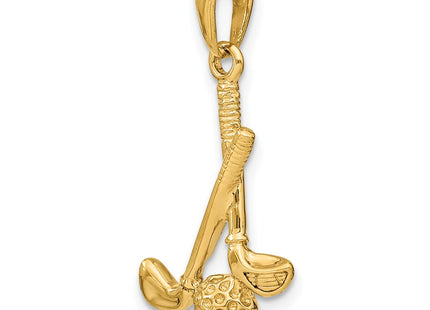 14k Yellow Gold Pendants Style D4281 - Classique Jewelry Inc.