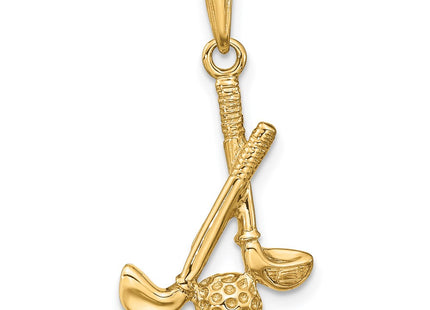 14k Yellow Gold Pendants Style D4281 - Classique Jewelry Inc.