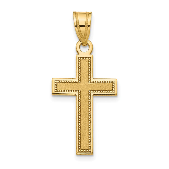 14k Yellow Gold Pendants Style D4296 - Classique Jewelry Inc.