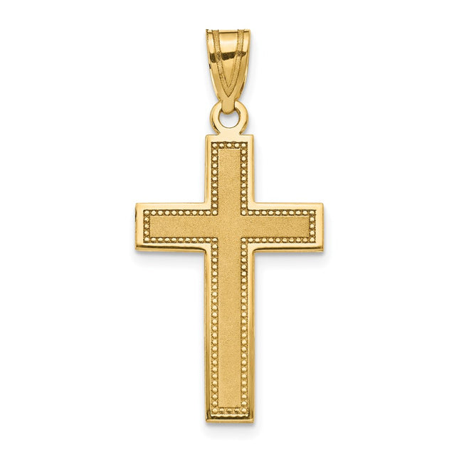 14k Yellow Gold Pendants Style D4298 - Classique Jewelry Inc.