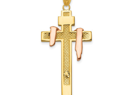 14k Tri-Color Pendants Style D4322 - Classique Jewelry Inc.