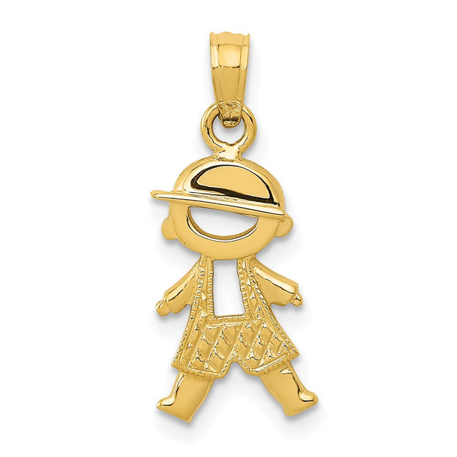 14k Yellow Gold Pendants Style D4367 - Classique Jewelry Inc.