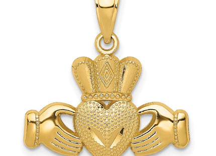14k Yellow Gold Pendants Style D4368 - Classique Jewelry Inc.