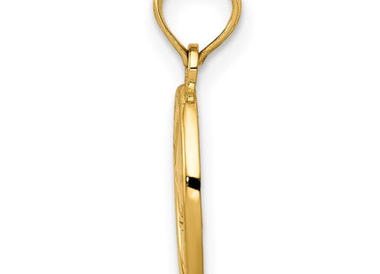 14k Yellow Gold Pendants Style D4369 - Classique Jewelry Inc.