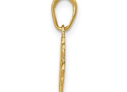 14k Yellow Gold Pendants Style D4371 - Classique Jewelry Inc.