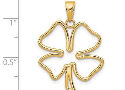 14k Yellow Gold Pendants Style D4372 - Classique Jewelry Inc.