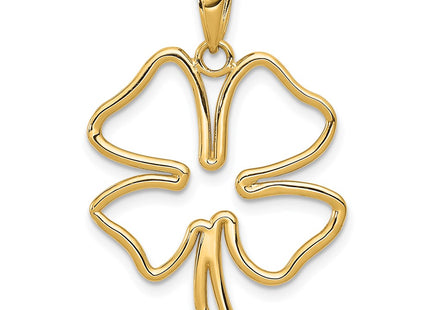 14k Yellow Gold Pendants Style D4372 - Classique Jewelry Inc.