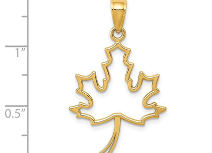 14k Yellow Gold Pendants Style D4375 - Classique Jewelry Inc.