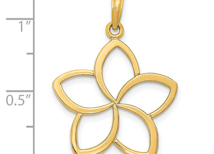 14k Yellow Gold Pendants Style D4376 - Classique Jewelry Inc.