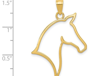 14k Yellow Gold Pendants Style D4384 - Classique Jewelry Inc.