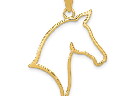 14k Yellow Gold Pendants Style D4384 - Classique Jewelry Inc.