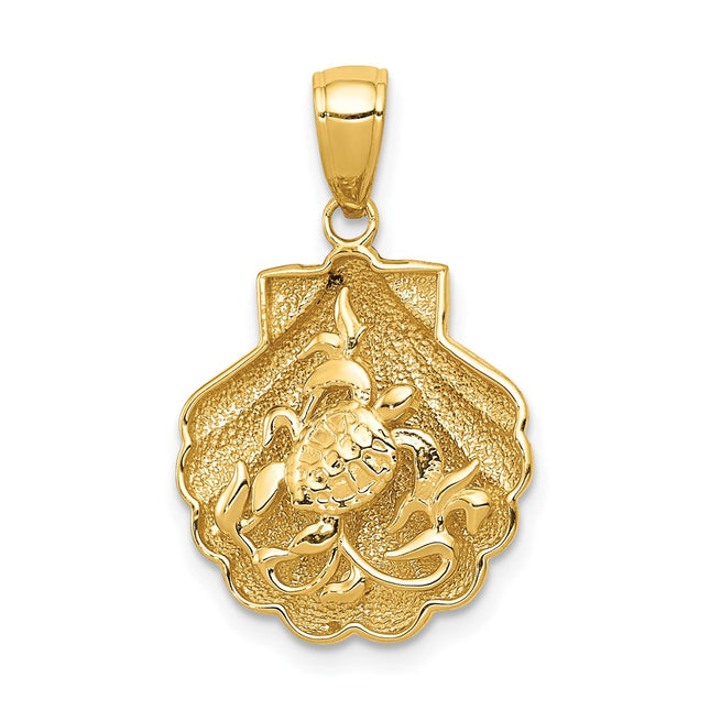 14k Yellow Gold Pendants Style D4394 - Classique Jewelry Inc.
