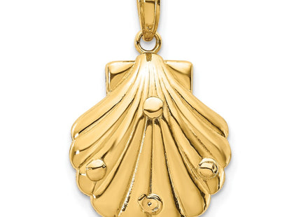 14k Yellow Gold Pendants Style D4396 - Classique Jewelry Inc.