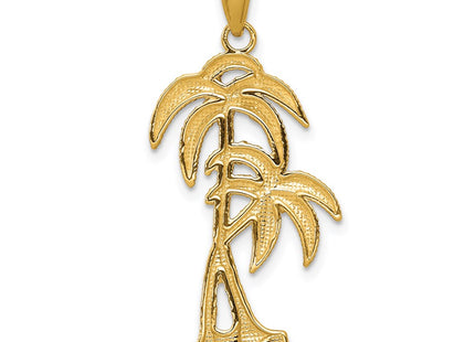 14k Yellow Gold Pendants Style D4406 - Classique Jewelry Inc.