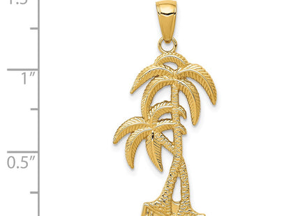 14k Yellow Gold Pendants Style D4406 - Classique Jewelry Inc.