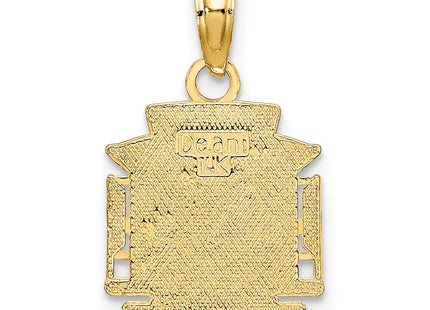 14k Yellow Gold Jewelry Style D4407 - Classique Jewelry Inc.