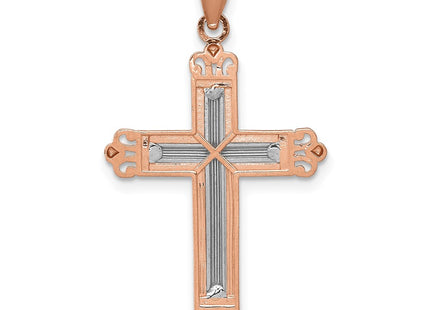 14k Rose Gold Pendants Style D4417 - Classique Jewelry Inc.
