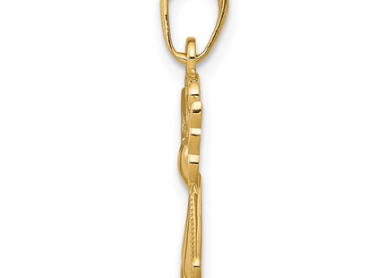 14k Yellow Gold Pendants Style D4420 - Classique Jewelry Inc.