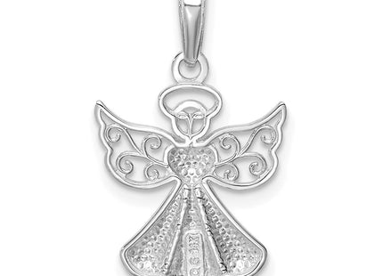 14k White Gold Pendants Style D4420W - Classique Jewelry Inc.