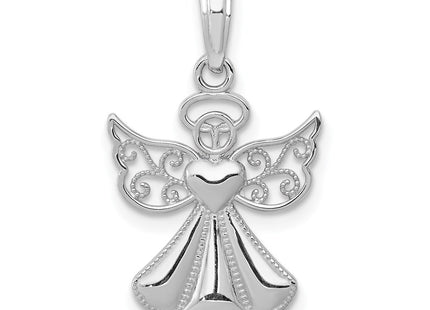 14k White Gold Pendants Style D4420W - Classique Jewelry Inc.