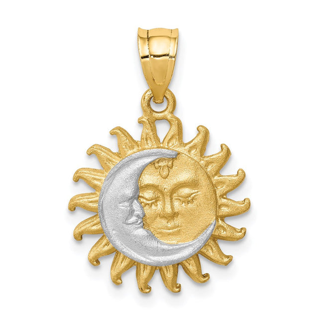 14k Polished Celtic Cross Pendant, 30 x 18mm