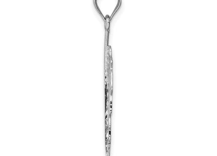 14k White Gold Pendants Style D4452 - Classique Jewelry Inc.