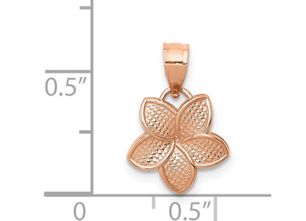14k Rose Gold Pendants Style D4463 - Classique Jewelry Inc.