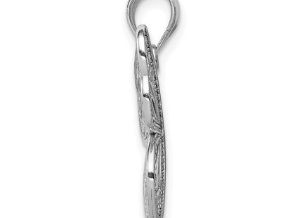 14k White Gold Pendants Style D4468 - Classique Jewelry Inc.