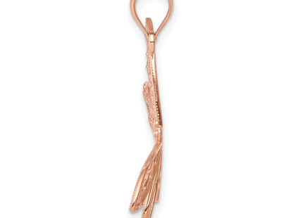 14k Rose Gold Pendants Style D4472 - Classique Jewelry Inc.