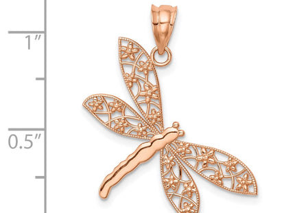 14k Rose Gold Pendants Style D4472 - Classique Jewelry Inc.