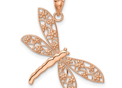 14k Rose Gold Pendants Style D4472 - Classique Jewelry Inc.