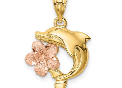 14k Two-tone Pendants Style D4493 - Classique Jewelry Inc.