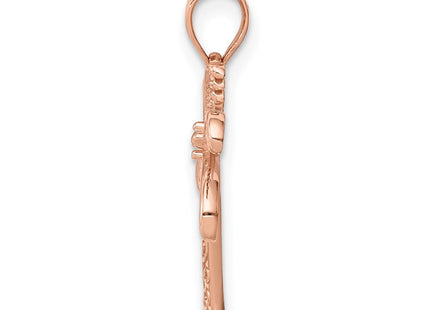 14k Rose Gold Pendants Style D4520 - Classique Jewelry Inc.