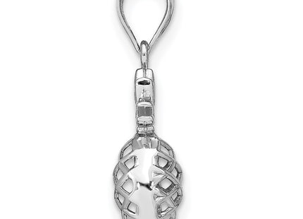 14k White Gold Pendants Style D4532 - Classique Jewelry Inc.