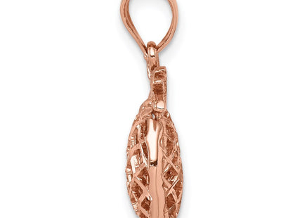 14k Rose Gold Pendants Style D4534 - Classique Jewelry Inc.