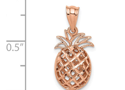 14k Rose Gold Pendants Style D4534 - Classique Jewelry Inc.