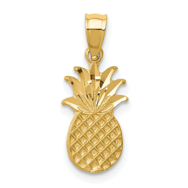 14k Yellow Gold Pendants Style D4538 - Classique Jewelry Inc.